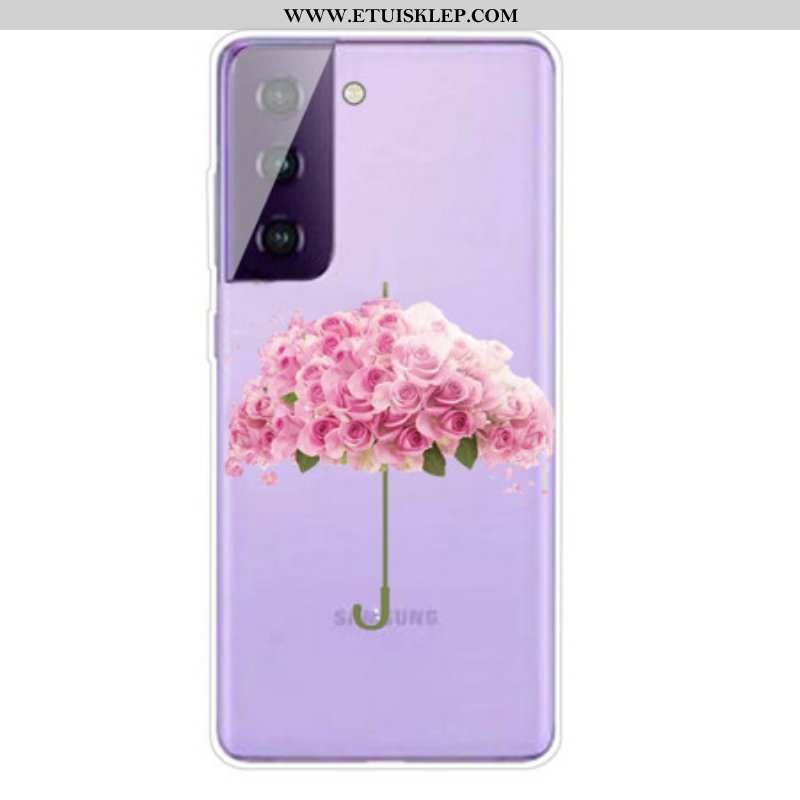 Futerały do Samsung Galaxy S21 5G Parasol W Róże